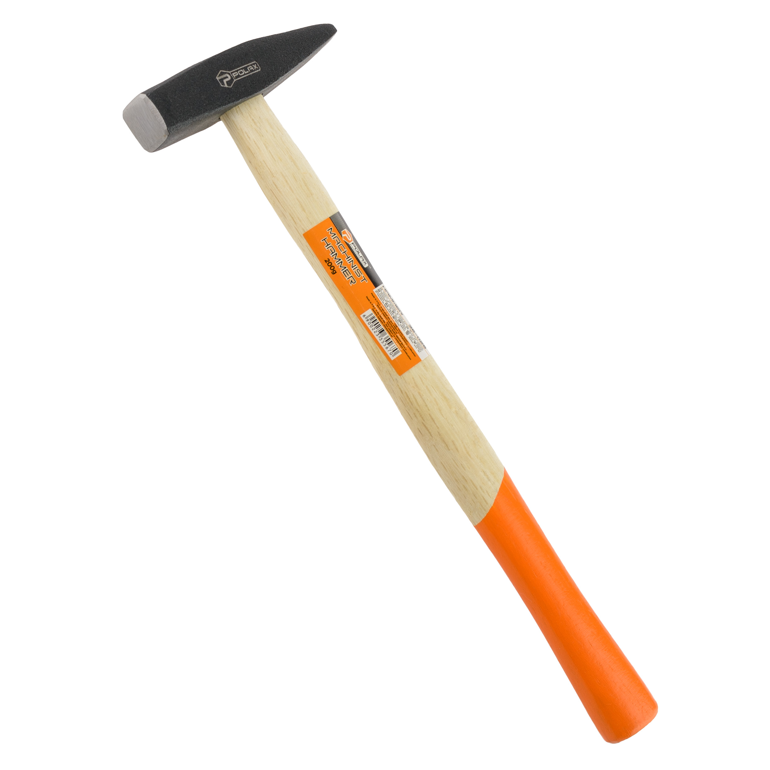 Молоток слюсарний дерев'яна ручка 200 г, Polax